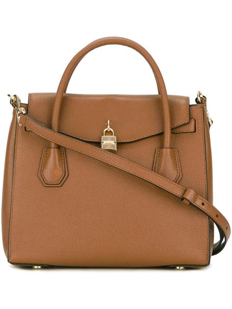 michael kors bag with padlock.